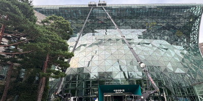 [관공서 유리창청소] 서울특별시청사 - 대한민국 랜드마크, 외벽 유리 정밀 세척 프로젝트 …